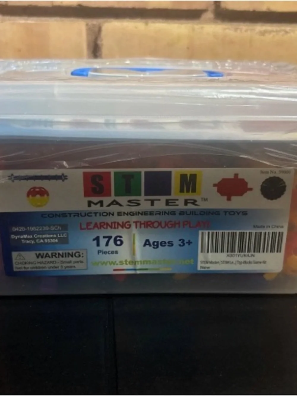 STEM MASTER CONSTRUCTION Engineering Building Toys 176 Pieces Age 3+ New Sealed